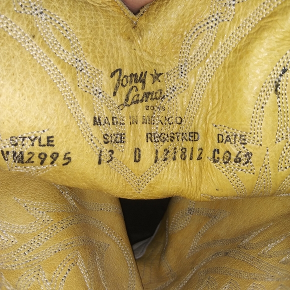 Tony Lama Vaquero Boots - Picture 3 of 4